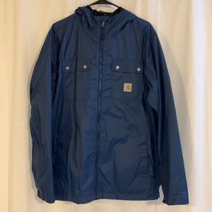 Men’s Carhartt rain jacket with hood